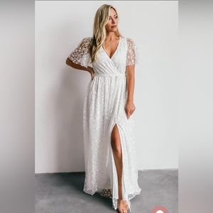 White Mariselle Baltic Born size XXL